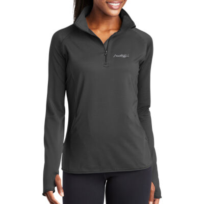 Ladies Sport Wick ® Stretch 1/4 Zip Pullover Thumbnail