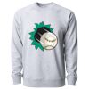Icon Lightweight Loopback Terry Crewneck Sweatshirt Thumbnail