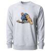 Icon Lightweight Loopback Terry Crewneck Sweatshirt Thumbnail