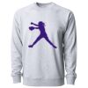 Icon Lightweight Loopback Terry Crewneck Sweatshirt Thumbnail