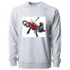 Icon Lightweight Loopback Terry Crewneck Sweatshirt Thumbnail