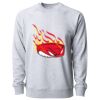 Icon Lightweight Loopback Terry Crewneck Sweatshirt Thumbnail