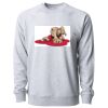 Icon Lightweight Loopback Terry Crewneck Sweatshirt Thumbnail