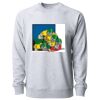 Icon Lightweight Loopback Terry Crewneck Sweatshirt Thumbnail
