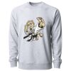 Icon Lightweight Loopback Terry Crewneck Sweatshirt Thumbnail