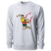 Icon Lightweight Loopback Terry Crewneck Sweatshirt Thumbnail