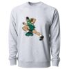Icon Lightweight Loopback Terry Crewneck Sweatshirt Thumbnail