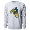 Icon Lightweight Loopback Terry Crewneck Sweatshirt Thumbnail