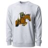 Icon Lightweight Loopback Terry Crewneck Sweatshirt Thumbnail