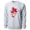 Icon Lightweight Loopback Terry Crewneck Sweatshirt Thumbnail