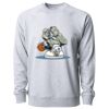 Icon Lightweight Loopback Terry Crewneck Sweatshirt Thumbnail