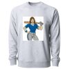 Icon Lightweight Loopback Terry Crewneck Sweatshirt Thumbnail