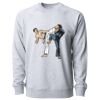 Icon Lightweight Loopback Terry Crewneck Sweatshirt Thumbnail