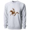 Icon Lightweight Loopback Terry Crewneck Sweatshirt Thumbnail