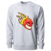 Icon Lightweight Loopback Terry Crewneck Sweatshirt Thumbnail