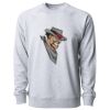 Icon Lightweight Loopback Terry Crewneck Sweatshirt Thumbnail