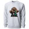 Icon Lightweight Loopback Terry Crewneck Sweatshirt Thumbnail