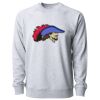 Icon Lightweight Loopback Terry Crewneck Sweatshirt Thumbnail