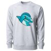 Icon Lightweight Loopback Terry Crewneck Sweatshirt Thumbnail