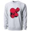 Icon Lightweight Loopback Terry Crewneck Sweatshirt Thumbnail