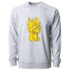 Icon Lightweight Loopback Terry Crewneck Sweatshirt Thumbnail