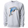 Icon Lightweight Loopback Terry Crewneck Sweatshirt Thumbnail