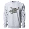 Icon Lightweight Loopback Terry Crewneck Sweatshirt Thumbnail