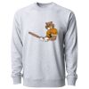 Icon Lightweight Loopback Terry Crewneck Sweatshirt Thumbnail