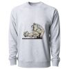 Icon Lightweight Loopback Terry Crewneck Sweatshirt Thumbnail