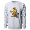 Icon Lightweight Loopback Terry Crewneck Sweatshirt Thumbnail