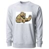 Icon Lightweight Loopback Terry Crewneck Sweatshirt Thumbnail