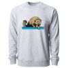 Icon Lightweight Loopback Terry Crewneck Sweatshirt Thumbnail
