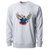 Icon Lightweight Loopback Terry Crewneck Sweatshirt Thumbnail