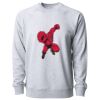 Icon Lightweight Loopback Terry Crewneck Sweatshirt Thumbnail