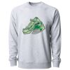 Icon Lightweight Loopback Terry Crewneck Sweatshirt Thumbnail