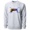 Icon Lightweight Loopback Terry Crewneck Sweatshirt Thumbnail