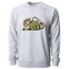 Icon Lightweight Loopback Terry Crewneck Sweatshirt Thumbnail