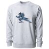 Icon Lightweight Loopback Terry Crewneck Sweatshirt Thumbnail