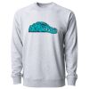 Icon Lightweight Loopback Terry Crewneck Sweatshirt Thumbnail
