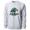 Icon Lightweight Loopback Terry Crewneck Sweatshirt Thumbnail