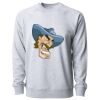 Icon Lightweight Loopback Terry Crewneck Sweatshirt Thumbnail