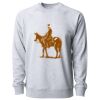 Icon Lightweight Loopback Terry Crewneck Sweatshirt Thumbnail