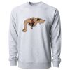 Icon Lightweight Loopback Terry Crewneck Sweatshirt Thumbnail