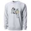 Icon Lightweight Loopback Terry Crewneck Sweatshirt Thumbnail