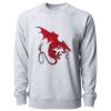 Icon Lightweight Loopback Terry Crewneck Sweatshirt Thumbnail