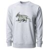 Icon Lightweight Loopback Terry Crewneck Sweatshirt Thumbnail