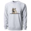 Icon Lightweight Loopback Terry Crewneck Sweatshirt Thumbnail