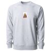 Icon Lightweight Loopback Terry Crewneck Sweatshirt Thumbnail