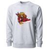 Icon Lightweight Loopback Terry Crewneck Sweatshirt Thumbnail