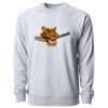 Icon Lightweight Loopback Terry Crewneck Sweatshirt Thumbnail